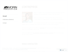 Tablet Screenshot of morin-innovation.com